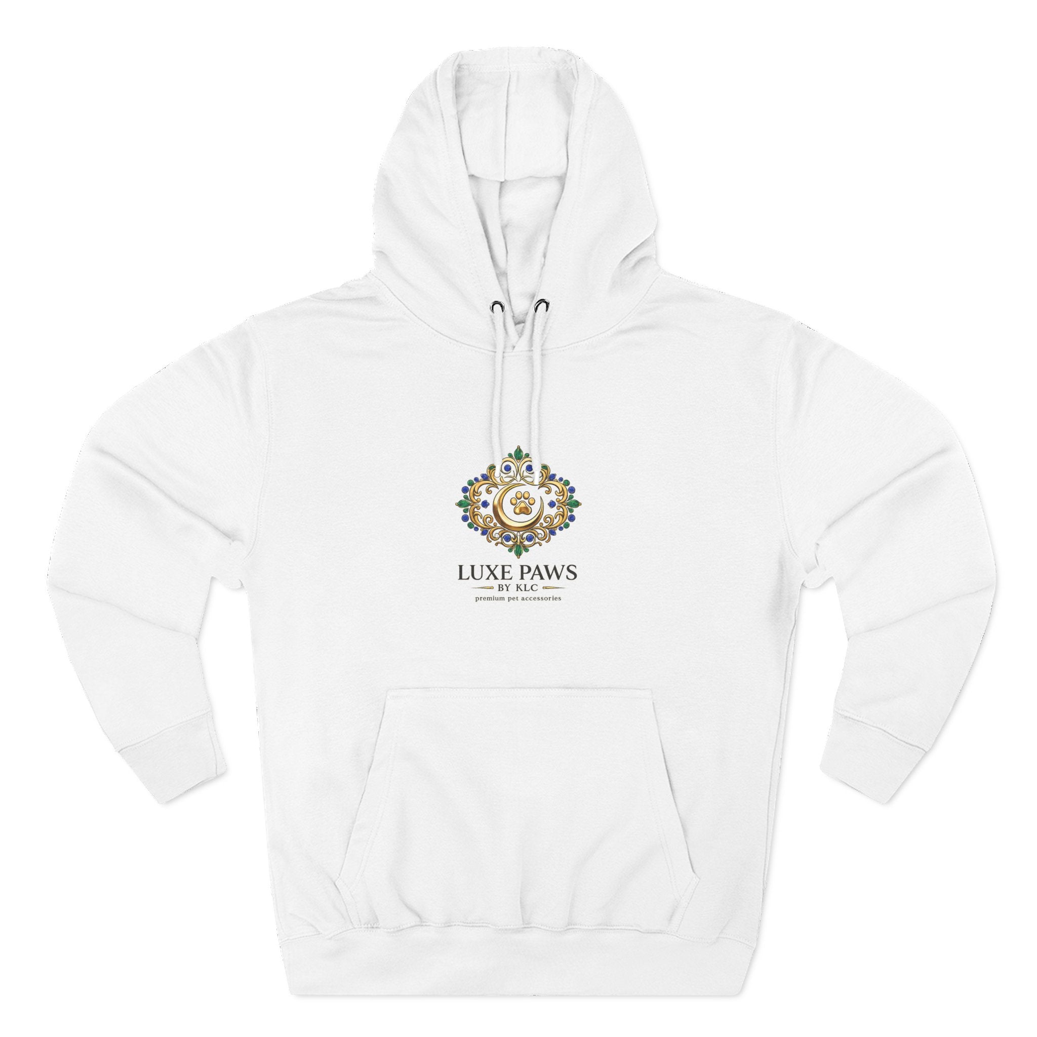 Luxe Paws Logo Hoodie — Premium Pet Boutique Pullover