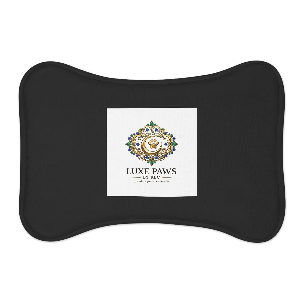 Luxe Paws Pet Feeding Mat — Non-Slip Spill-Proof Food & Water Placemat