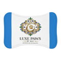 Luxe Paws Pet Feeding Mat — Decorative Non-Slip Placemat for Dog & Cat Bowls
