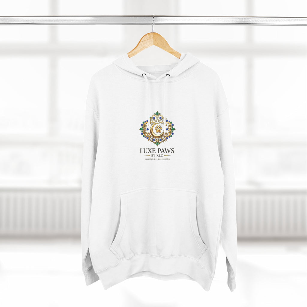 Luxe Paws Logo Hoodie — Premium Pet Boutique Pullover