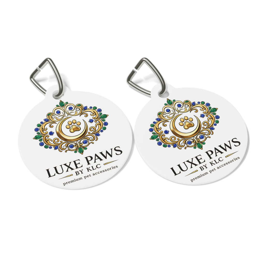 Luxe Paws Pet Tag — Elegant Dog & Cat ID Tag