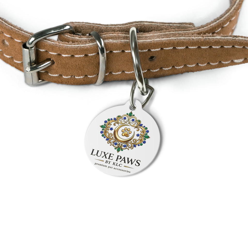 Luxe Paws Pet Tag — Elegant Dog & Cat ID Tag