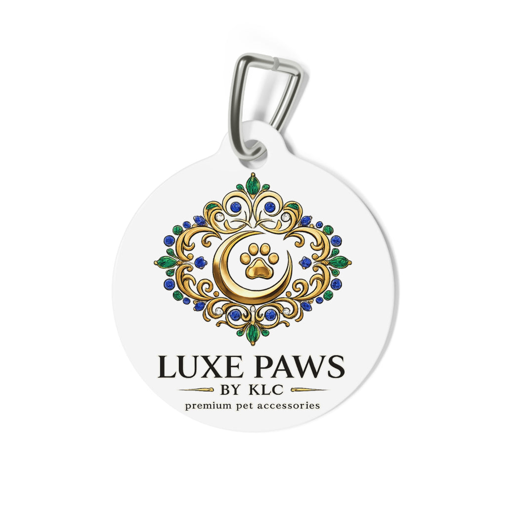 Luxe Paws Pet Tag — Elegant Dog & Cat ID Tag