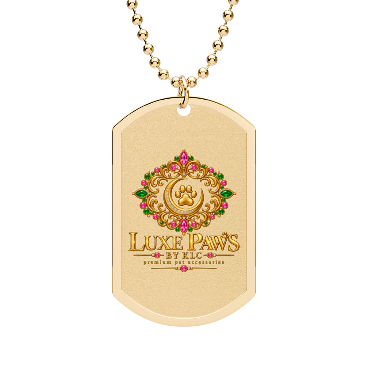 Dog Tag with Chain