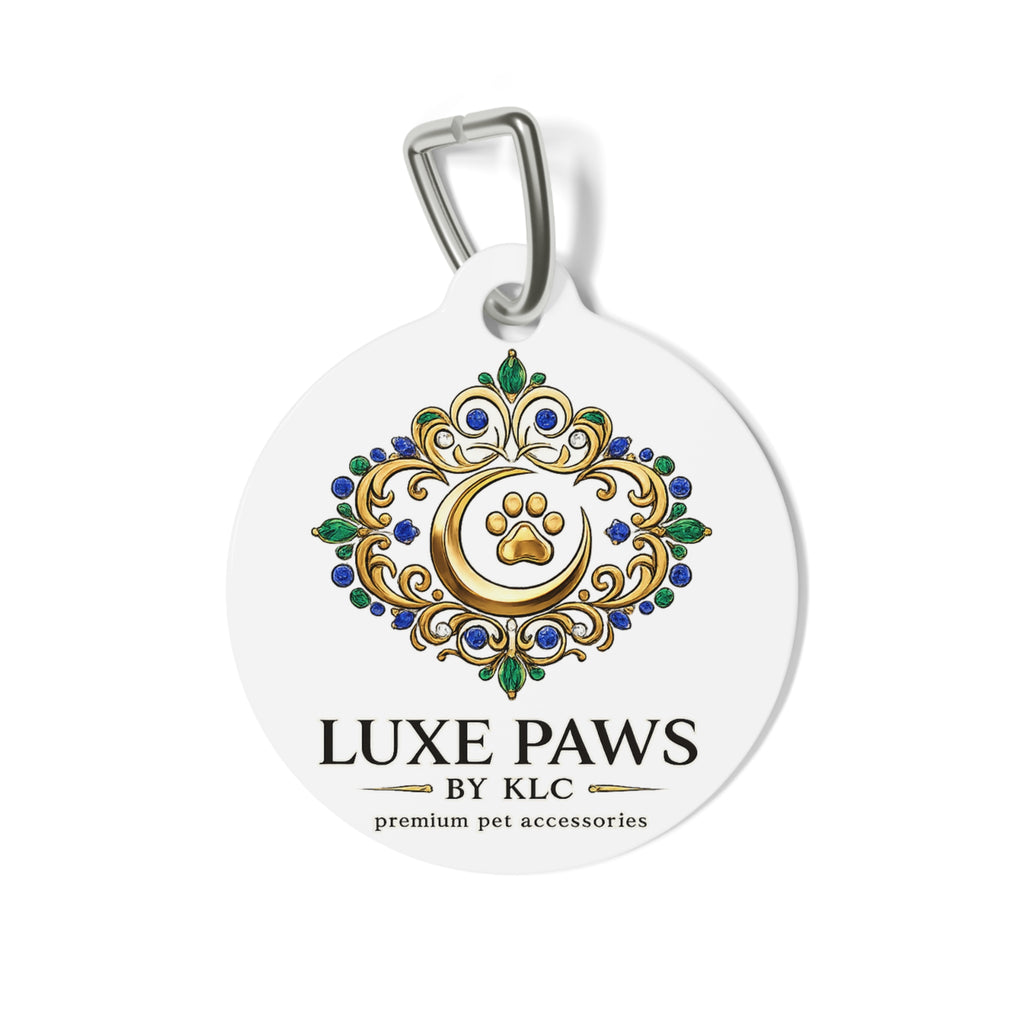 Luxe Paws Pet Tag — Elegant Dog & Cat ID Tag
