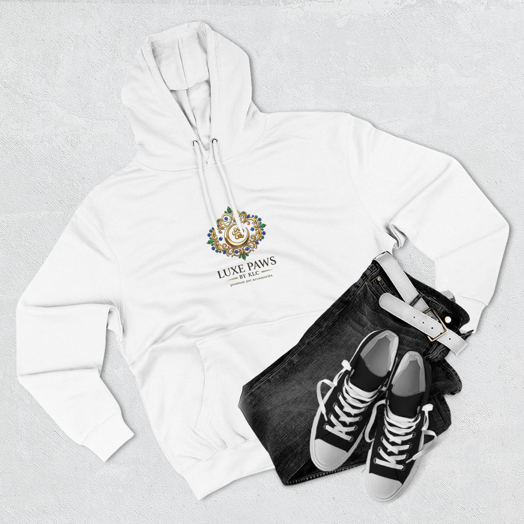 Luxe Paws Logo Hoodie — Premium Pet Boutique Pullover