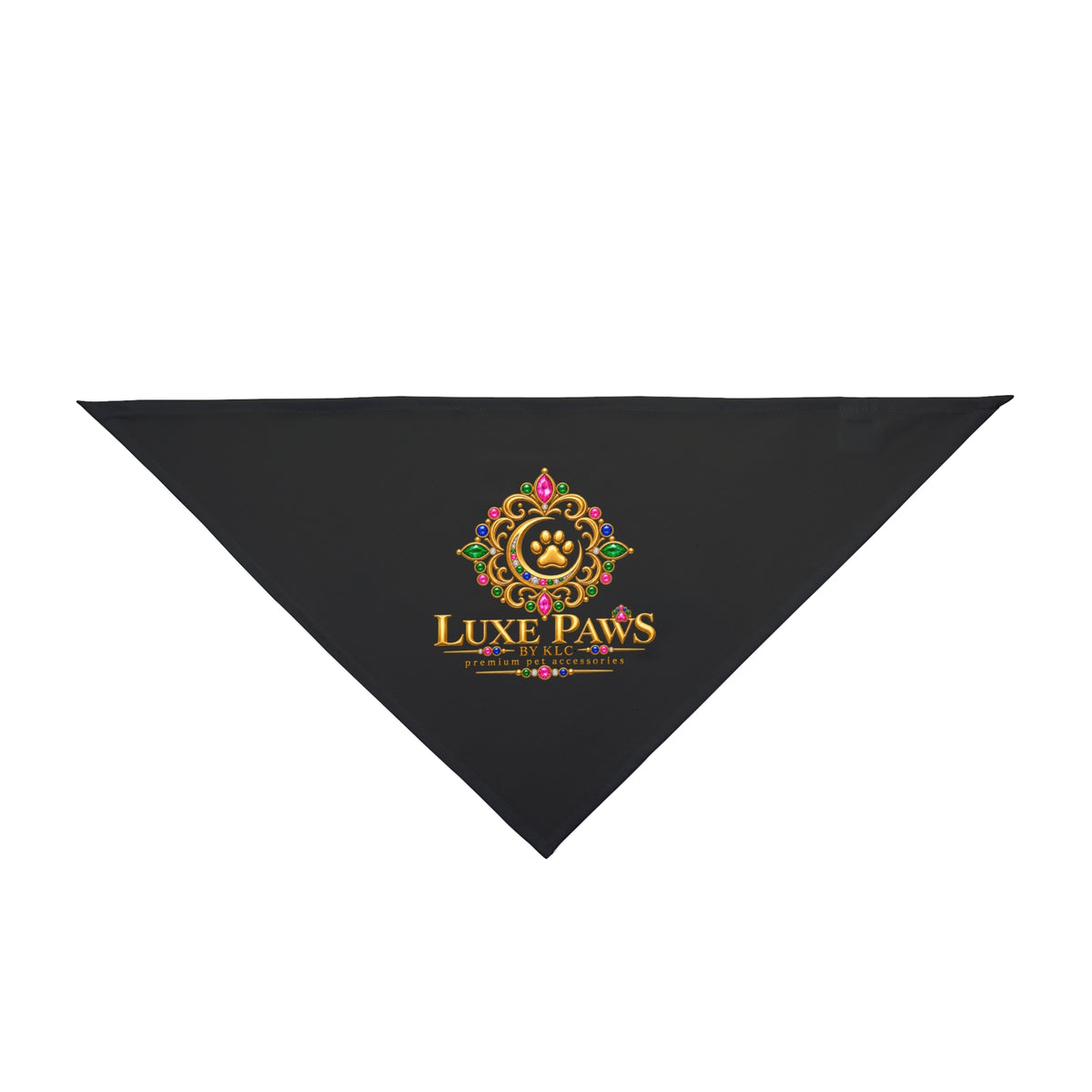The Midnight Luxe Collection - Black Bandana