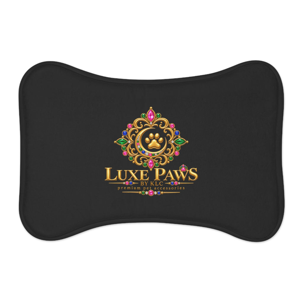 The Midnight Luxe Collection - Black Feeding Mat