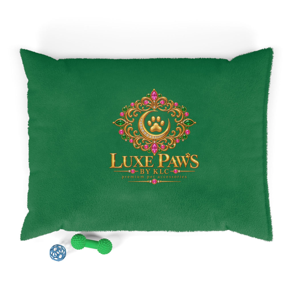 The Emerald Luxe Collection - Green Pet Bed